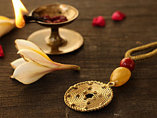 आराधना | Aradhana ✺ Brass Necklace { 10 }